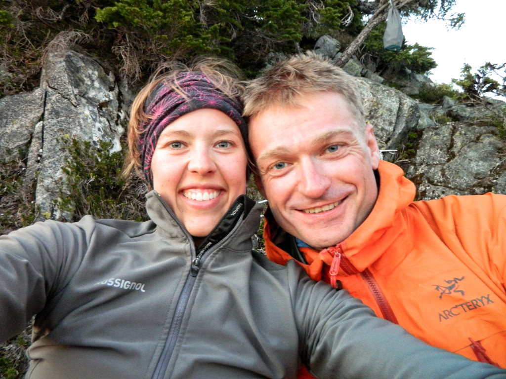 The happiness one feels in the mountains