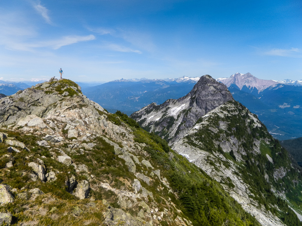 Summit of Iota, Omega behind