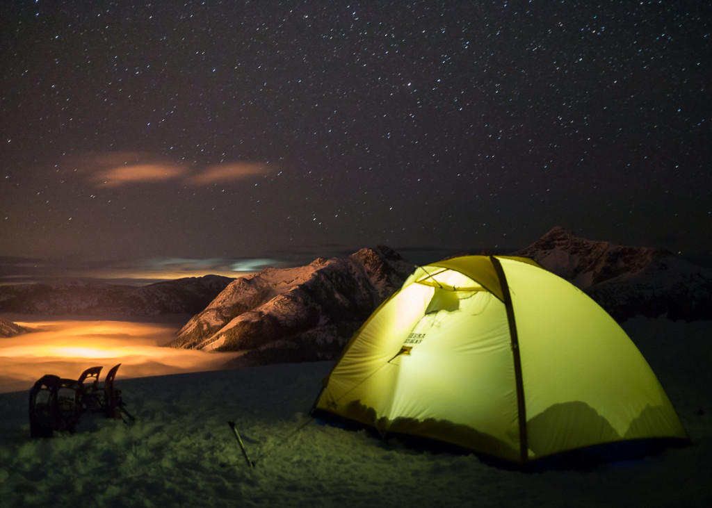 Winter camping with the Convert II