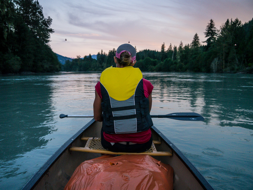 Canoeing the Squamish River