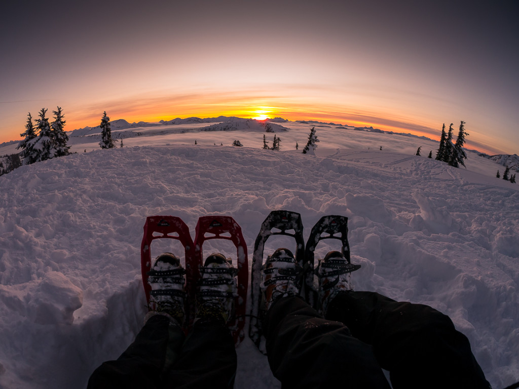 Snow Shoeing