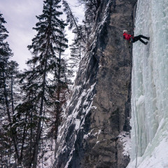 Early Season Ice Climbing