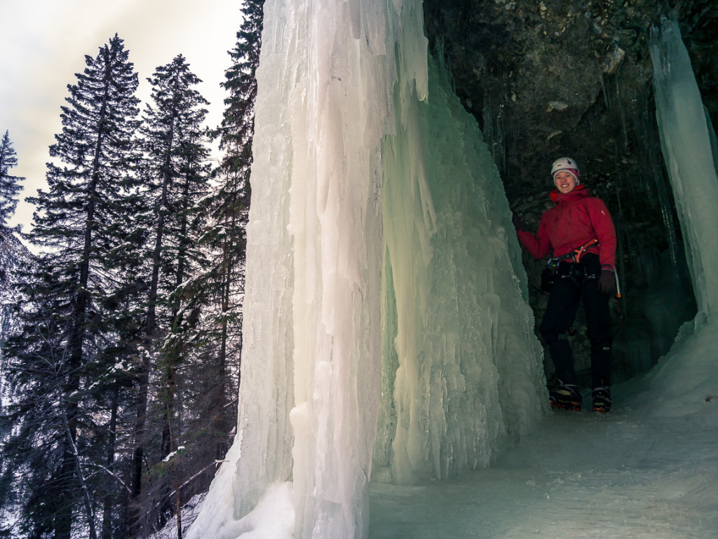 Spring behind the ice curtain