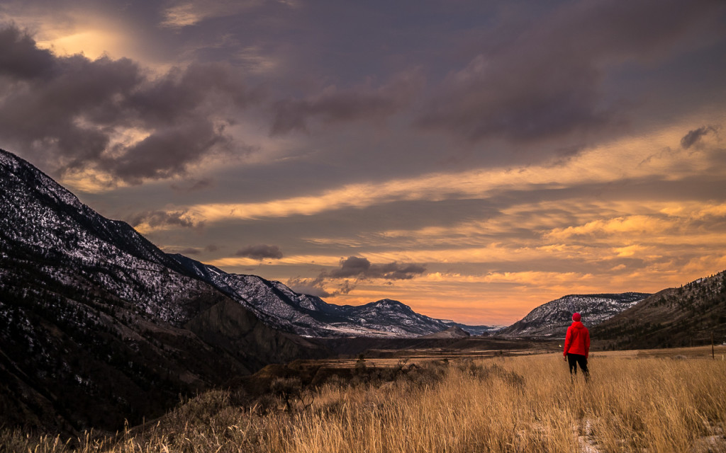 Sunset in Lillooet