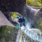 Descending Monmouth Canyon, Squamish