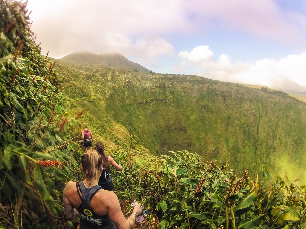 The views just got better every time we stepped out on the trail.