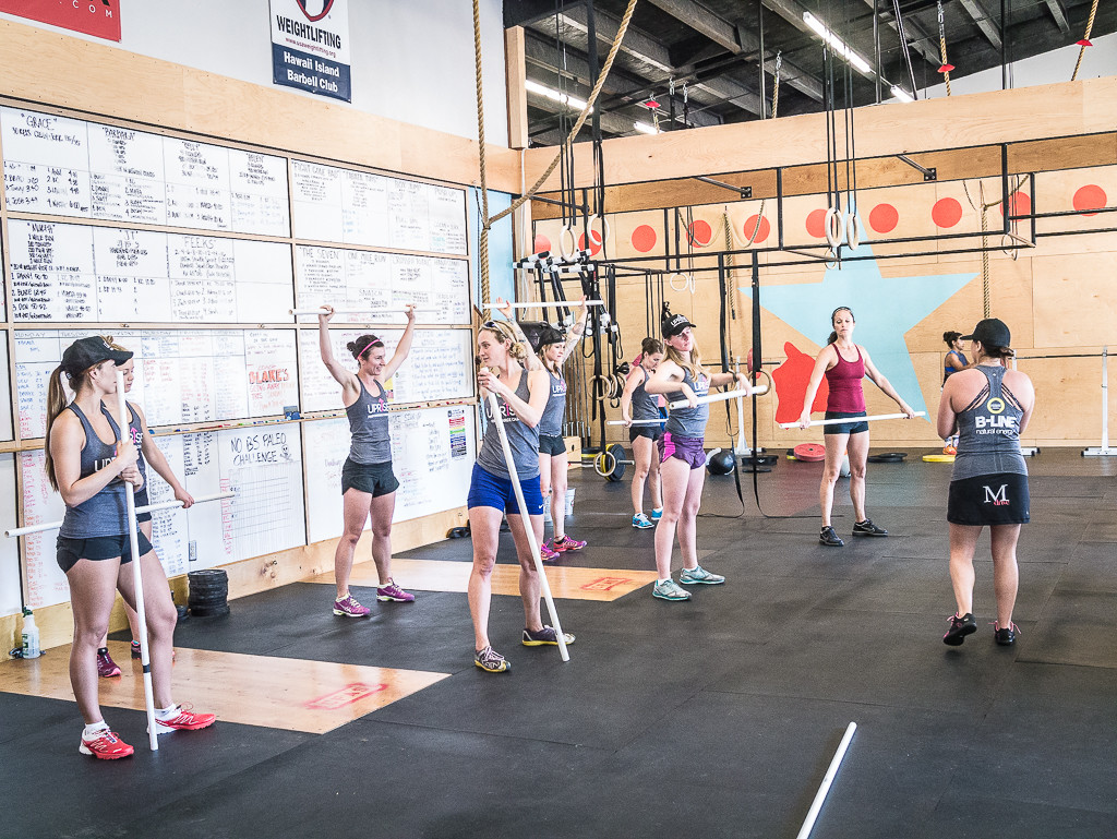 Mobility class with Physiotherapist Annemarie Alf.