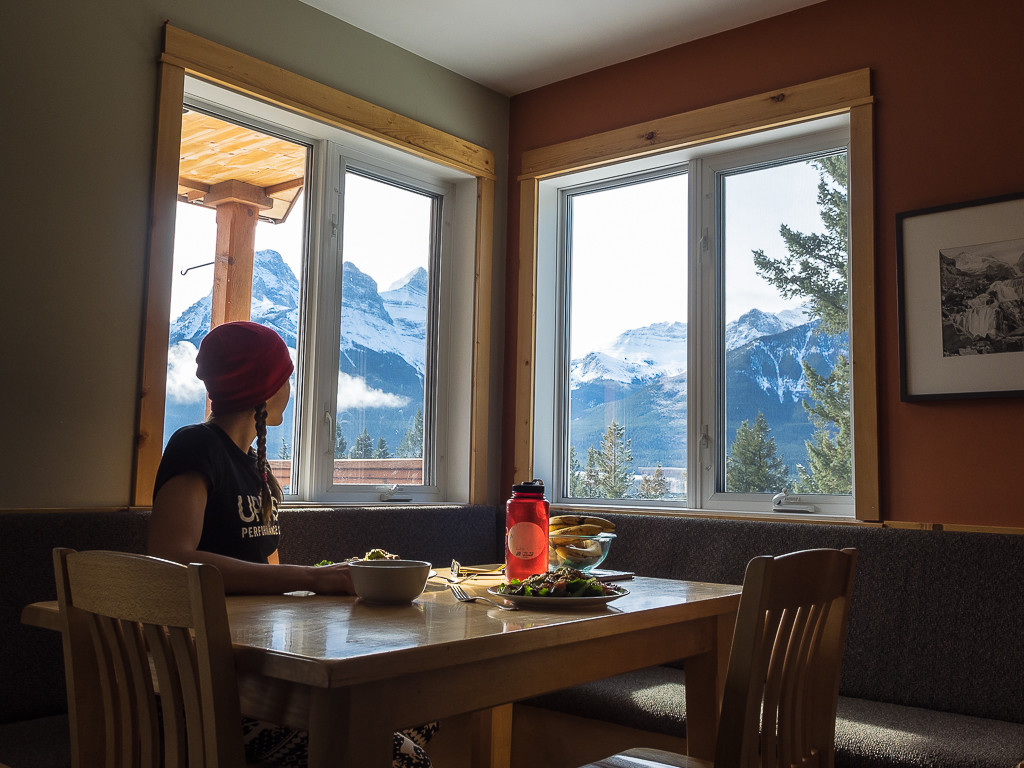 Breakfast in the Boswell Cabin