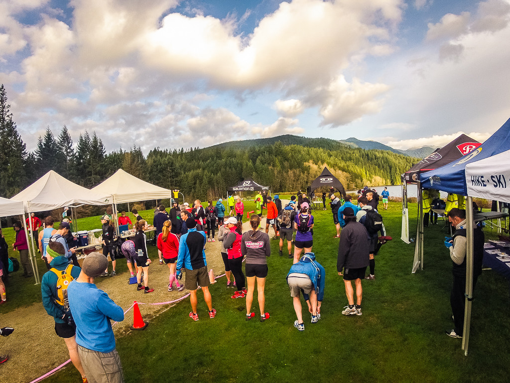 Gearing up at the start