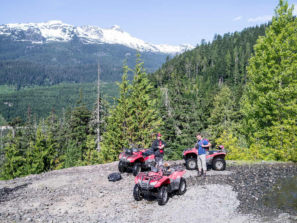 ATV viewpoint with Canadian Wilderness Adventures