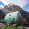 The Conrad Kain Hut in the Bugaboos
