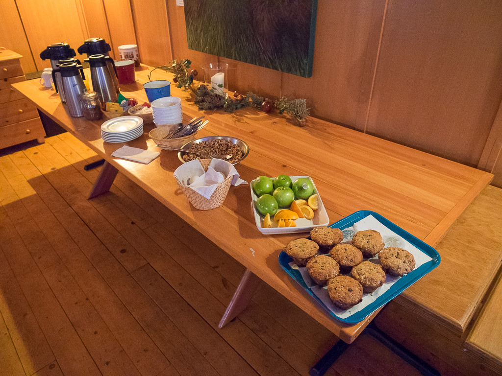 Journeyman Lodge - breakfast